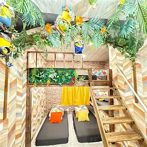 アパート New Open Jungle Fun Fun J4 Usj 8minutes Nishikujyo 3minutes, 大阪市